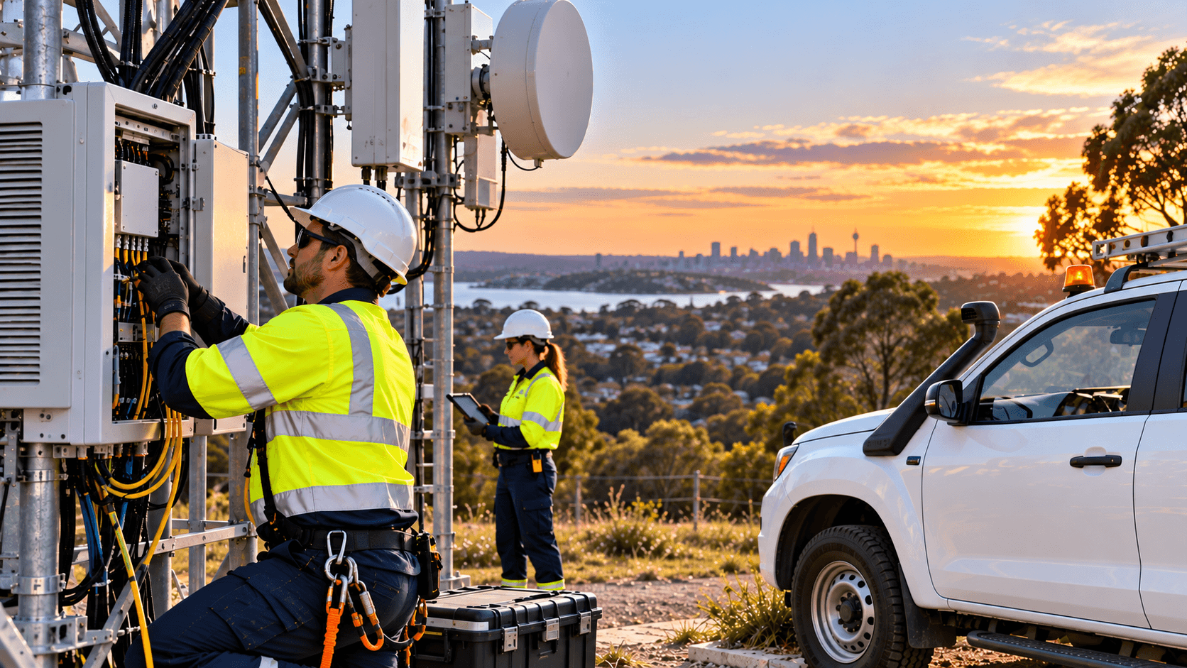 Telecommunications fleet and field operations